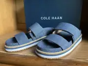 Cole Haan Cloud Slide Sandal Women Blue Size 9.5 EU 40 W25764
