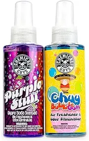 Chemical Guys AIR_303_04 Bubble Gum and Grape Soda Scent Sample Kit (4 oz) (2 Items)