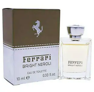 FERRARI Bright Neroli 法拉利 菁萃橙花男性淡香水/1瓶/10ml-新品正貨