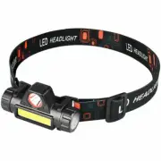 Super Bright LED Headlamp Rechargeable Headlight Flashlight Camping Waterproof