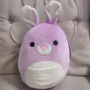 Squishmallows 10” Kiki Kangaroo Purple Pocket Pouch Stuffed Plush Animal NWT