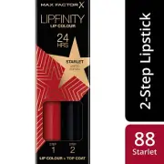 Max Factor Lipfinity Lip Colour Liquid Lipstick 88 Starlet