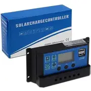 Ozoffer 12V/24V Solar Panel Battery Regulator Charge Controller 20A PWM LCD Qual
