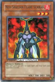 YU-GI-OH NEO-SPACIAN FLARE SCARAB 1ST ED SILVER RARE MINT DP03-EN006