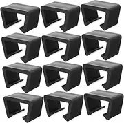 BESPORTBLE Outdoor Sofa Clamp Set 12 Pcs Rattan Furniture Clips Patio Set Fasteners Easy to Install Wicker Chair Clamps