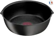 Tefal Ingenio Induction Multipan 26cm Deep Frypan Saucepan Wok Black