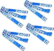 SUPVOX Streamers for Boys and Girls Bike Helmets 4pcs Bike Helmet Tassels Decorative Ribbons Boys and Girls Streamers