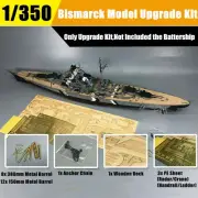 1/350 German Battleship Bismarck Detail-up Part for Hobby Boss/Tamiya/Revell NEW