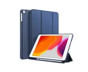 C05 1PCS Flip Type with Pen Slot Protective Cover Smart Dormant Tablet Leather Case Scratch-resistant Case for IPad 7/8 10.2 Inch 2019