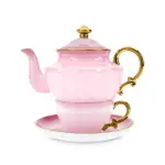 【T2 TEA】T2阿拉丁神燈系列_單人杯套組_粉紅款(T2 OMBRE OPULENCE _ TEA FOR ONE_PINK)