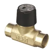 Nefa 15mm DR Brass Female Non Return Isolation Valve