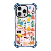 iPhone 16 Pro Bounce Case MagSafe Compatible GLOBETROTTER