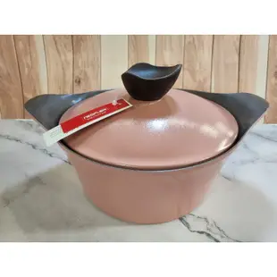 【EC購】【韓國NEOFLAM】Aeni陶瓷不沾附蓋深湯鍋--20cm--粉紅色- EK-AD-C20-PINK
