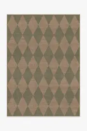 150' x 215' | Machine Washable Runner Rug | Kid & Pet Friendly | Indoor Rug | Palazzo Sage Green Re-Jute Rug | Ruggable