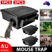 12Pcs Defence Rat Bait Station Trap Lockable Control Box Rodent Poison Mouse AU