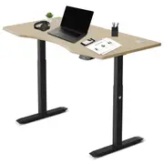 Lifespan Fitness ErgoDesk AUTO Series Automatic Standing Desk 150cm (Oak/Black)