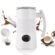 Milk Frother 4 in 1 Hot/Cold Foam Maker 400W Stainless Steel Non-Stick U9Y6