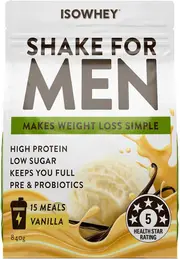 IsoWhey Men's Shake Vanilla 840g