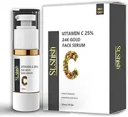 St. Shish 24K Gold Vitamin C Face Serum for Glowing Skin With 25% Vitamin C 30ml