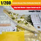 1/200 Scale German Nassau-Class Battleship Model&Super Upgrade Detail-up Set