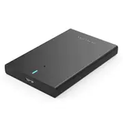 Vention KPAB0 2.5 Inch SATA Hard Drive Enclosure (USB 3.0 Micro-B) Black [KPAB0]