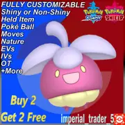 Pokémon Sword and Shield ✨ Shiny Bounsweet ✨ W/ Best 6IV Customizable