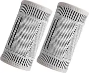 HIAKDOFT 1Pair Graphene Sports Wrist Guard Unisex Wrist Cover Protector for Outdoor Activities Breathable and Comfortable Wrist Support for Basketball Badminton and Fitness