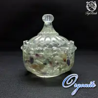 在飛比找蝦皮商城精選優惠-手工奧根消磁碗 Orgonite 金箔 彩螢石 珠寶盒 乙太