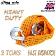 2 TONNE 2T 3.5M Tow Towing Pull Rope Strap Heavy Duty Road Recovery Car Van 4x4