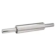 Fox Run Stainless Steel Rolling Pin, 18.5 x 2.6 x 2.8 inches, Metallic Silver