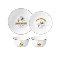 在飛比找蝦皮商城優惠-【康寧餐具 CORELLE】小熊維尼 復刻系列4件式餐盤組