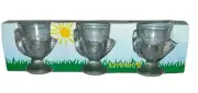 VINTAGE LUMINARC CHICKEN EGG CUPS MADE IN FRANCE SET OF 3 NEW IN BOX