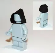 CapeMadness Pre-glued Small Hood for Lego Minifigures (10-Packs)
