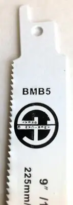 Reciprocating Saw Blades for METAL 9" inch 14TPI 100 Blades GA BMB5