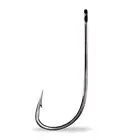 Mustad Signature Fly Hooks C52SNP-1-25 STD/2XL Stinger Deer Hair Black