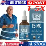 1-5PCS L-Methyl Folate 15mg Plus Methyl B12 Cofactor–Organic, Berry Flavor