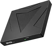 FELTECHELECTR Portable External DVD Drive -c Cd Reader for DVD Player No Drivers Needed Lightweight for Travel