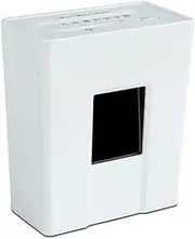 Professional Grade 10-Sheet Micro-Cut Paper and CD/Credit Card Shredder/ 60 Minutes Continuous Run Time, White