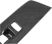 ATATNK Car Window Glass Lift Button Trim Switch Cover Door Armrest Panel Sticker Compatible for Honda CR-V 6th Accessories 2023 2024 (for LHD)(Carbon Fiber Style)