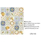 6Pcs Fruit Tile Floor Stair Sticker PVC Waterproof Mural Decals Art Wallpaper