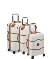Delsey Chatelet AIR 2.0 Hardside 3 Piece Spinner Suitcase Set Angora White