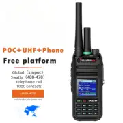 Walkie Talkie Two-way Radio Radio Ham Station Telephone Mobile Long Range 100 Km