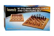 Chess & Checkers - 16 Inch