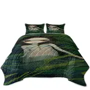 Fantasy Art Painting Mermaid Emerges Coverlet