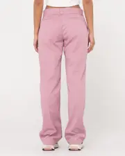 Bobbi Low Rise Pant - Vintage Pink Rusty Australia, 8 / Vintage Pink