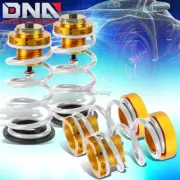 FOR 06-11 CIVIC 1"-4" ADJUSTABLE SUSPENSION COILOVER SLEEVE KIT W/WHITE SPRING (for: Honda)
