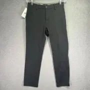 Dockers Pants Mens 28x28 Gray Chino Signature Khaki Slim Fit Stretch
