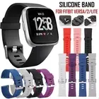 For Fitbit Versa 2/Versa lite Silicone Sport Watch Band Soft Strap Replacement