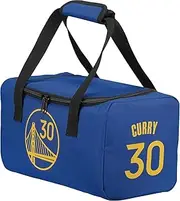 FOCO - NBA Officially Licensed Team Logo Insulated Lunch Box Cooler Duffel Bag with Zippered Side Pocket - Golden State Warriors - Stephen Curry