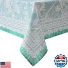 Alishomtll Square Tablecloth 55x55, Waterproof Spring Table Cloth Square Tabl